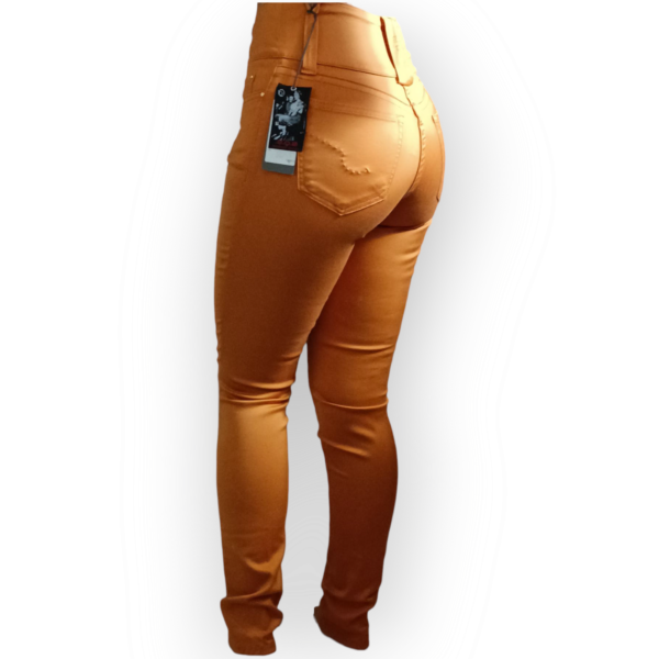 Pantalón skinny mandarina