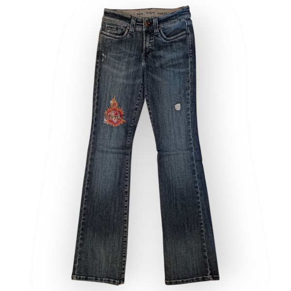 Pantalón Vaquero corazón. - Imagen 2
