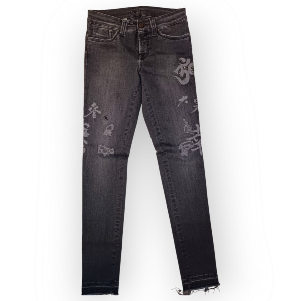 Pantalón denim estilo japonés. - Imagen 7