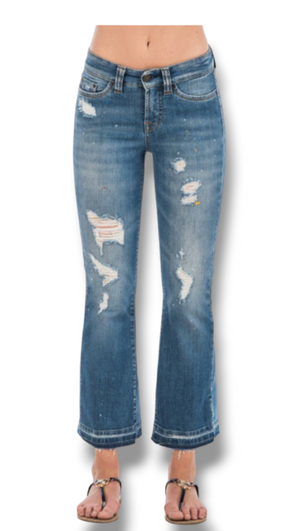 pantalon vaquero cropped azul sos jeans