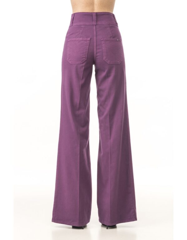 Pantalón vaquero pierna ancha - Imagen 4