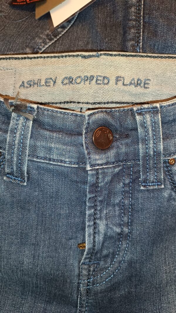 pantalon vaquero azul strass perlas
