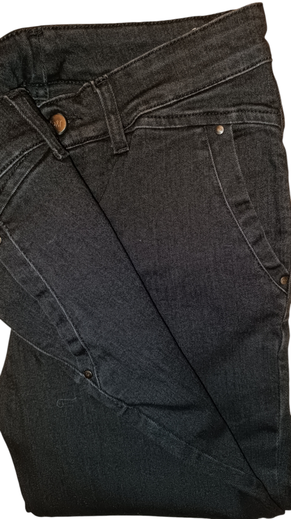 Pantalón vaquero negro stretch. Johnny Q. - Imagen 3