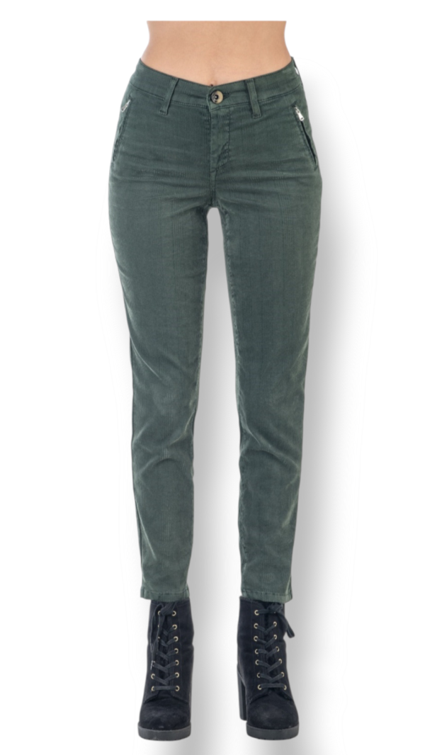 Pantalón Stretch en Tejido Prince Flock. - Imagen 3