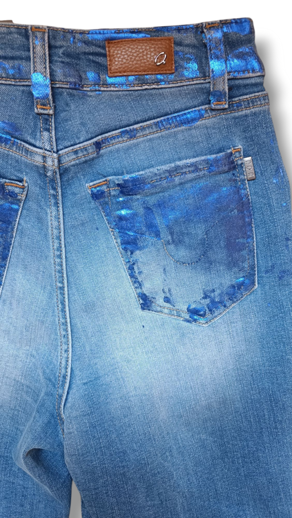 Pantalón vaquero metalizado. Sos jeans - Imagen 7