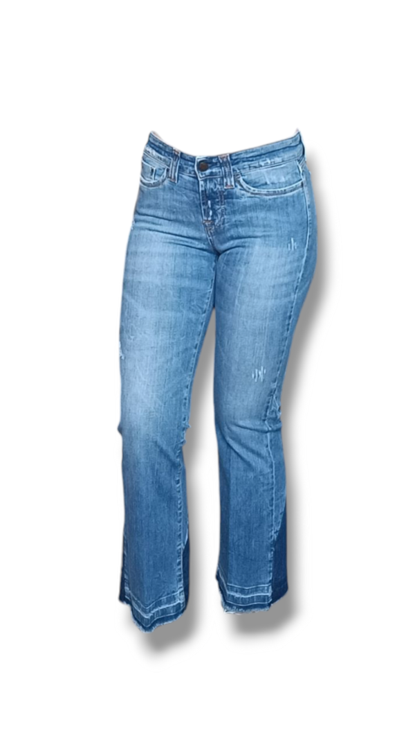Pantalón Vaquero Cropped - Imagen 2