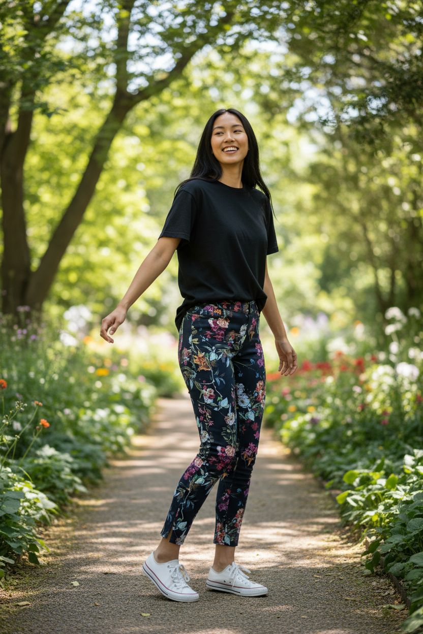 q4785.flower.jq.pantalón.spazio.styla.madrid.italia